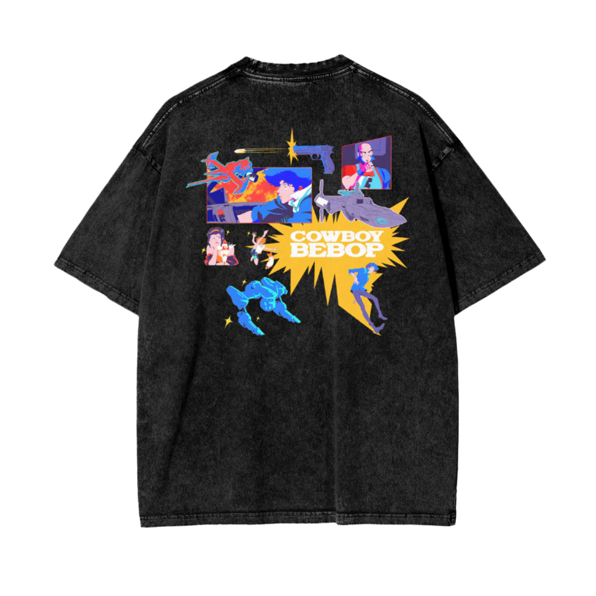 Space Jazz Oversize Vintage T-shirt - ChibiBytes