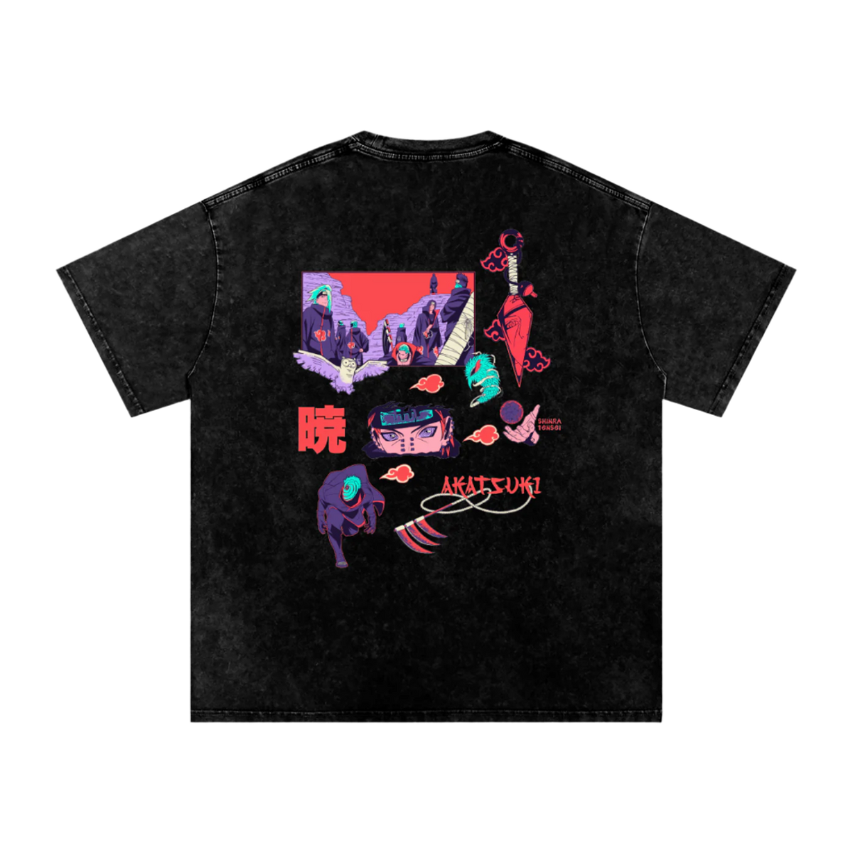 Chains of Hatred - Streetwear Acid Wash - ChibiBytes