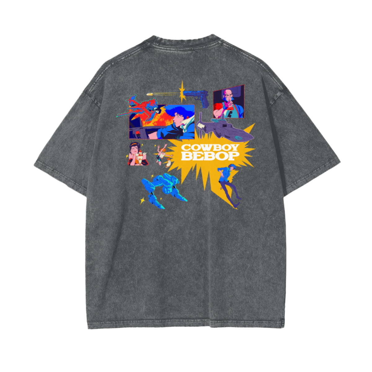 Space Jazz Oversize Vintage T-shirt - ChibiBytes