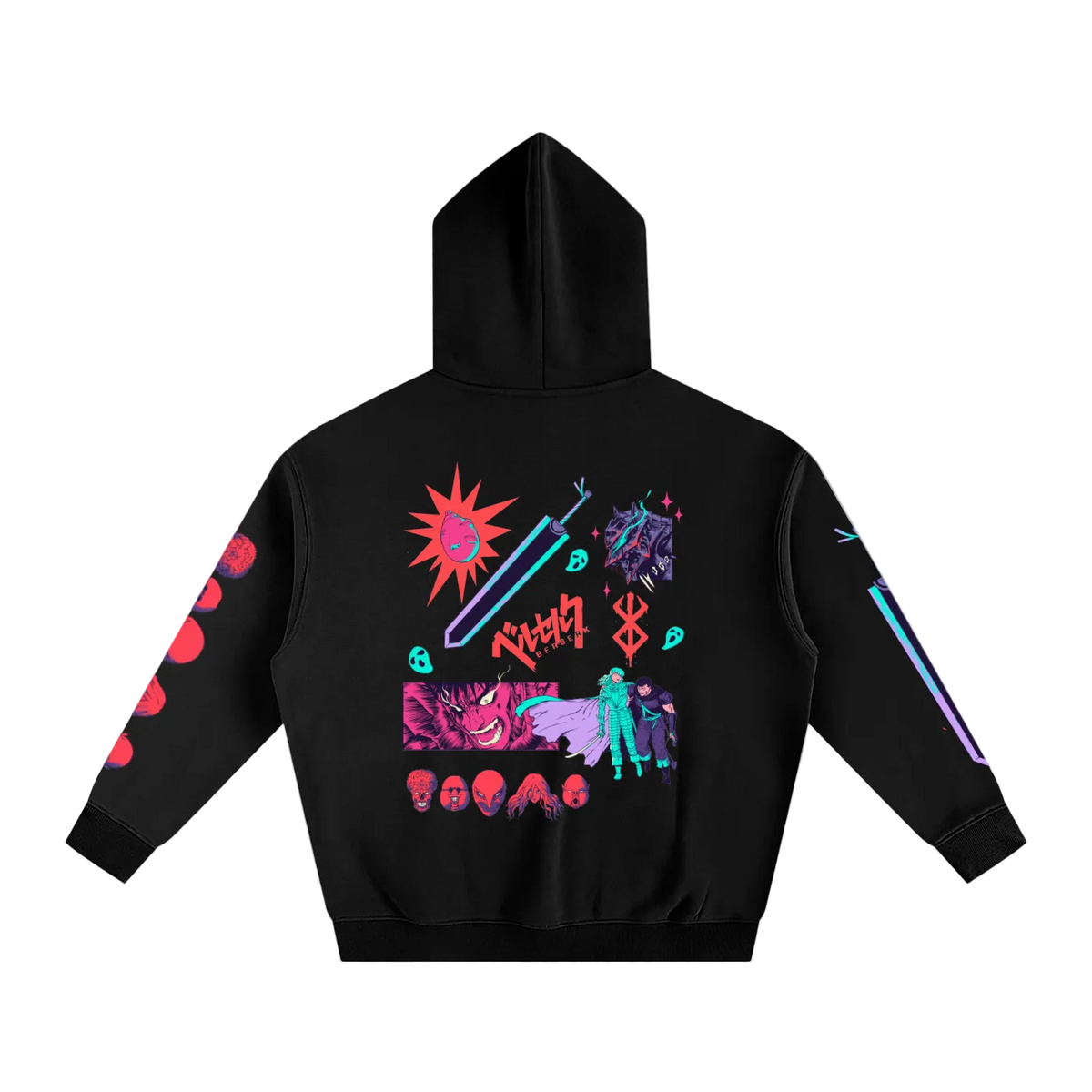 Streetwear Berserk - Winter Release Hoodie - ChibiBytes