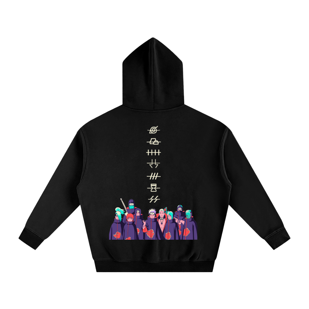 Chains of Hatred Oversize Fleeced Hoodie - ChibiBytes