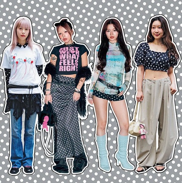 Dot Print Is Taking Over Tokyo Streets — ViVi's Lowkey Snap Proves It