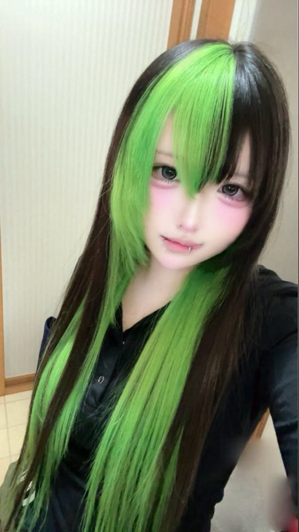 Split-Dye Hair and Doll Makeup: Inside Japan's Boldest Hair Color Statements