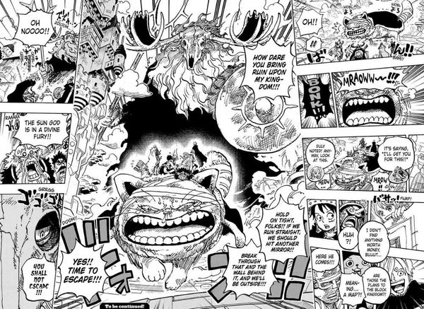 One Piece Chapter 1128 "RPG" Recap and Spoilers