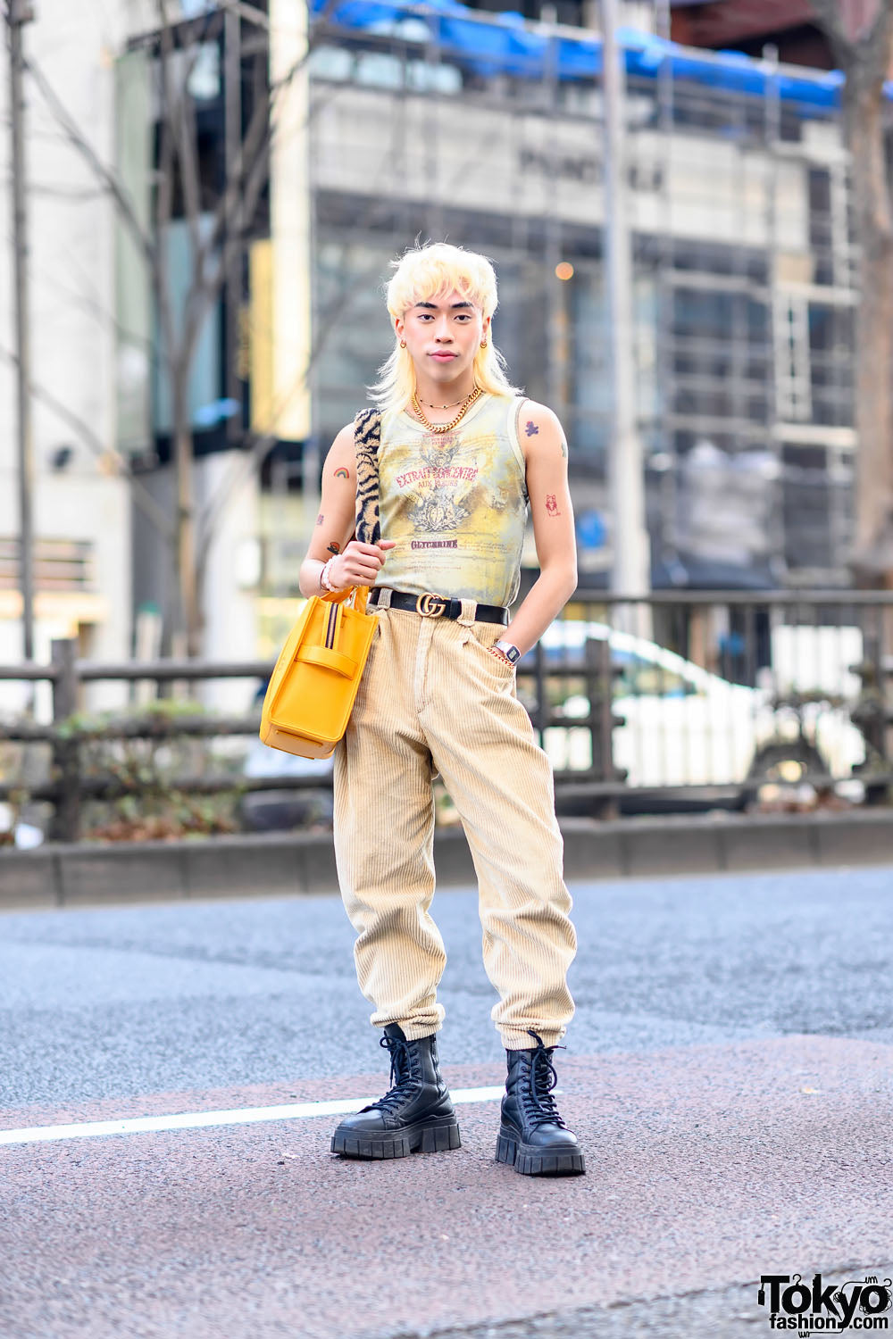 Mullet, Gucci Belt, Combat Boots: Harajuku's Y2K Menswear Revival