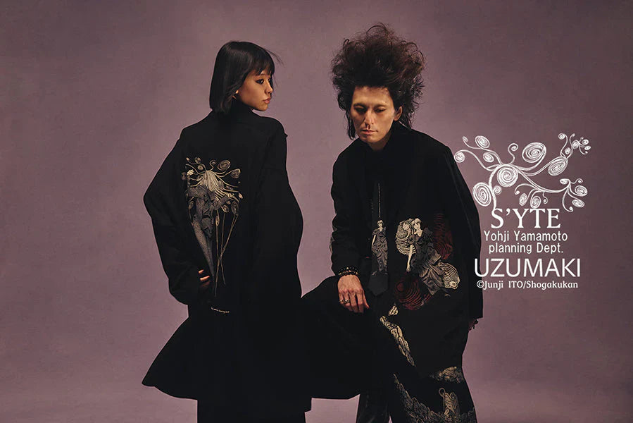 S'YTE × Junji Ito Uzumaki: When Horror Manga Meets Avant-Garde Fashion