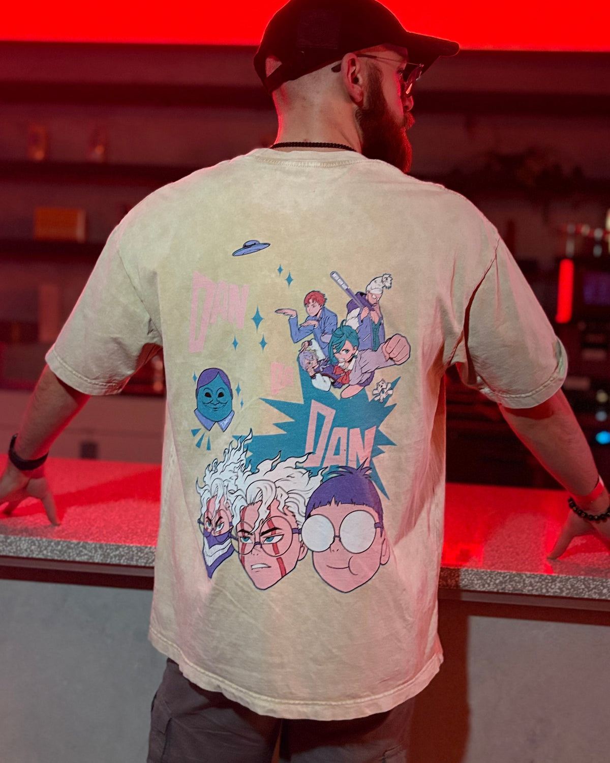 Occult Fanatic Oversized Vintage T-Shirt - ChibiBytes