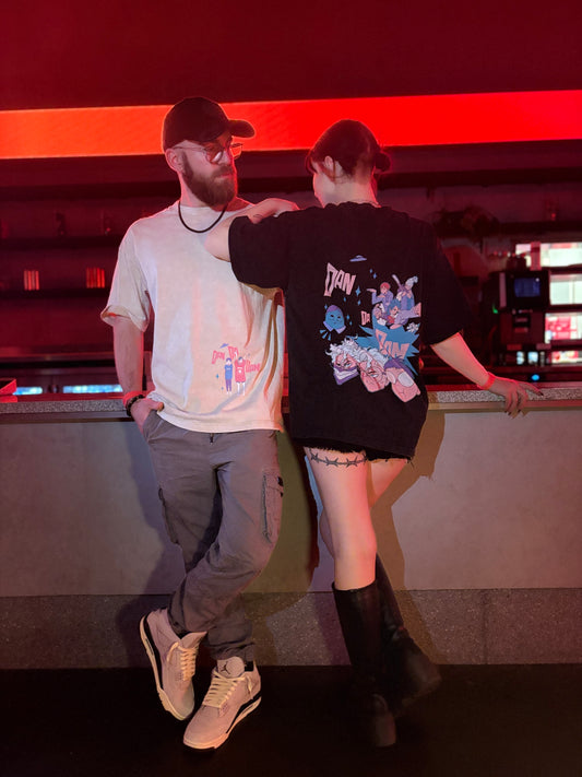 Occult Fanatic Oversized Vintage T-Shirt - ChibiBytes