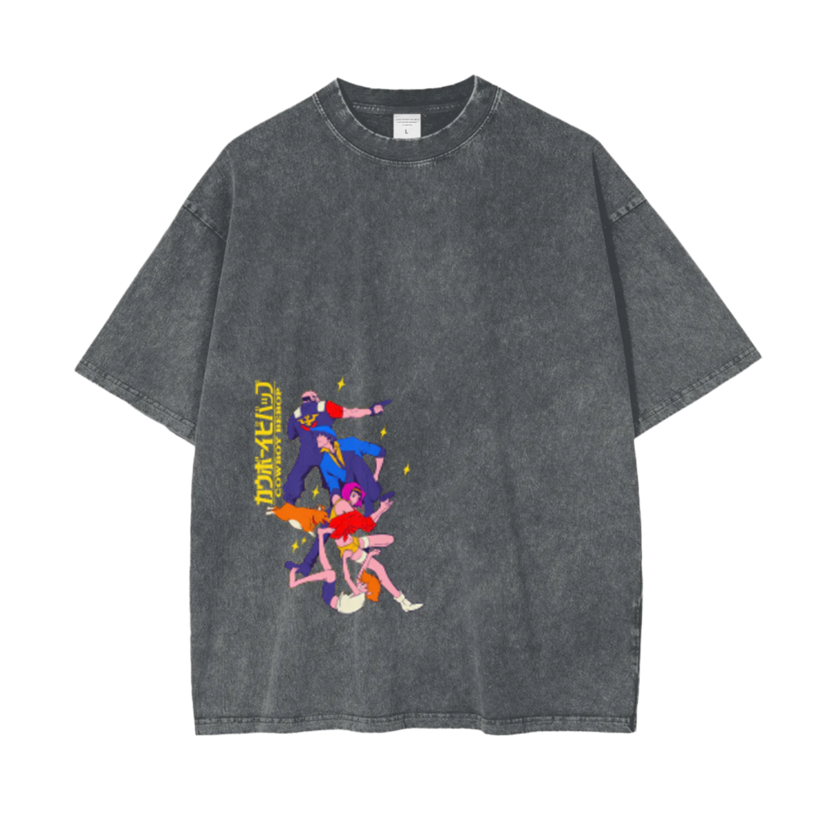 Space Jazz Oversize Vintage T-shirt - ChibiBytes