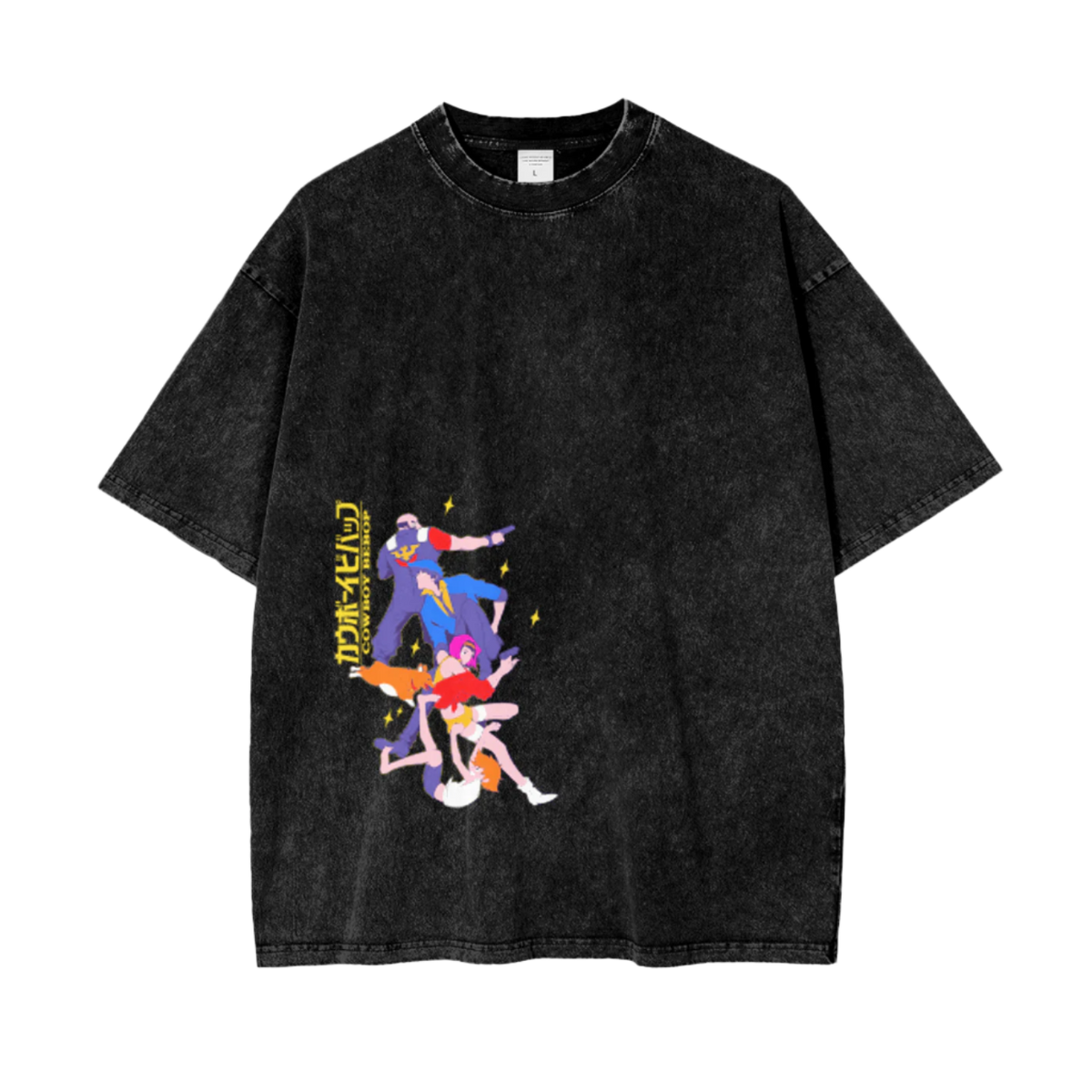 Space Jazz Oversize Vintage T-shirt - ChibiBytes