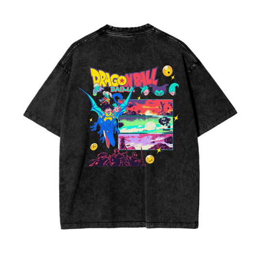 Son Goku Oversized Vintage T-Shirt - ChibiBytes